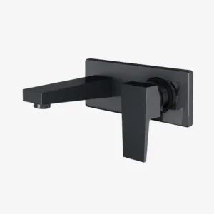 Wall Mounted Concealed Basin Mixer With Spout